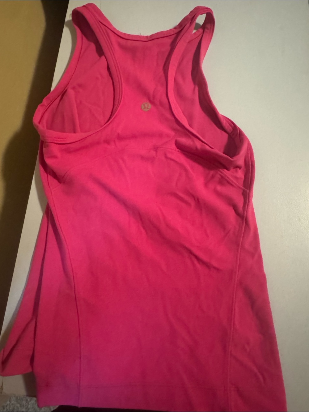 lululemon athletica Bright Pink Racerback Tank Top